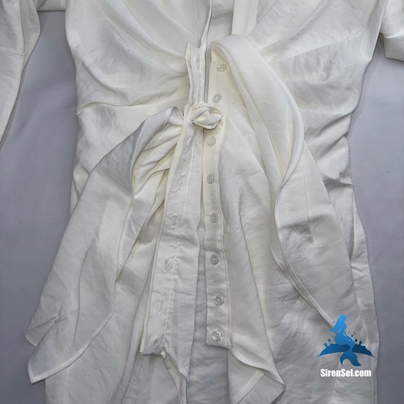 1157 NWT Choosy Crosby St Dress – Size 0 – White - Picture 11 of 16